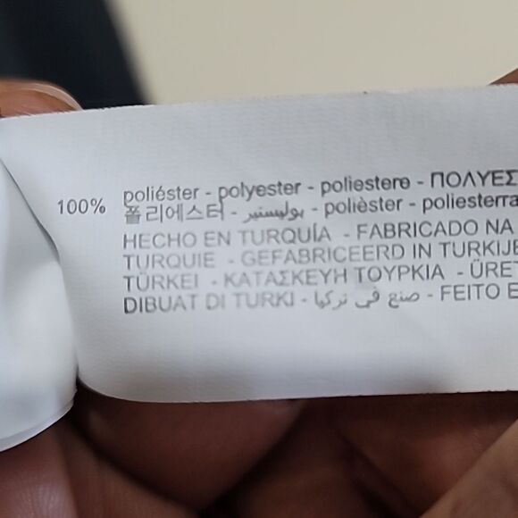 Zara Black Tear Drop Button Blouse Sz Small  NWT - Picture 11 of 11